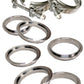 3 Inch V Band Clamp Stainless Steel 8 Piece Set 2C 3M 3F PPE Diesel