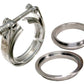 3.5 Inch V Band Clamp Stainless Steel 3 Piece Set 1C 1M 1F PPE Diesel