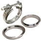 4 Inch V Band Clamp Stainless Steel 3 Piece Set 1C 1M 1F PPE Diesel