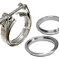 3.5 Inch V Band 3 Piece Set 1C 1M 1F Aluminum PPE Diesel