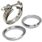 4 Inch V Band 3 Piece Set 1C 1M 1F Aluminum PPE Diesel