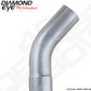 Exhaust Pipe Elbow 45 Degree 5 Inch Stainless Performance Elbow Diamond Eye
