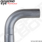 Exhaust Pipe Elbow 90 Degree L Bend 4 Inch Aluminized Performance Elbow Diamond Eye