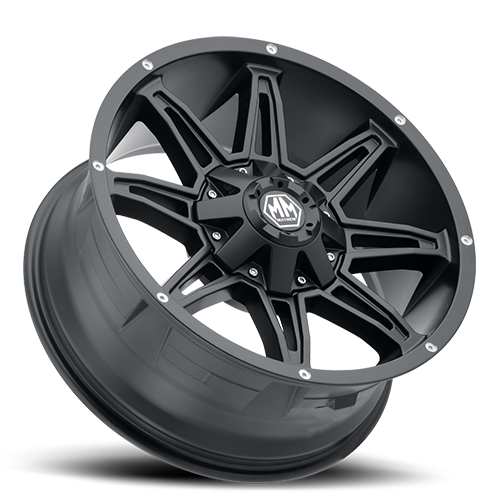 Mayhem Offroad Wheels Rampage 8090 MB 20x10 Black -20 Off Set 6 Lug 4.71 BSM 106 Bore Cast Aluminum