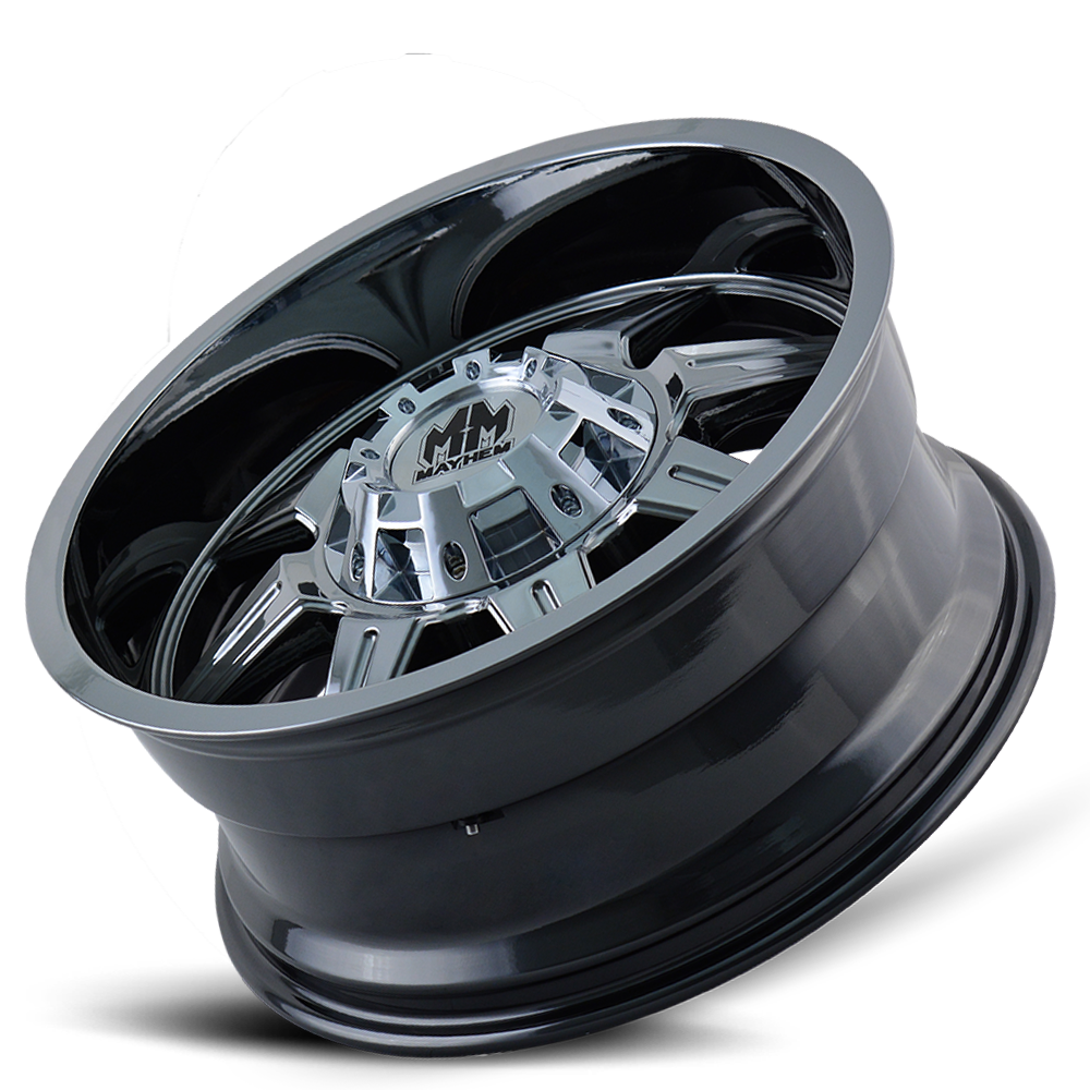 Mayhem Offroad Wheels Monstir 8100 CH 20x10 -12 Off Set 6 Lug 5.03 BSM 106 Bore Cast Aluminum