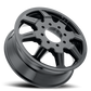 Mayhem Dually Wheels Monstir Dually 8101 GB 19.5x6.75 Inner Dually Black 102 Off Set 8 Lug 7.89 BSM 154.2 Bore Cast Aluminum