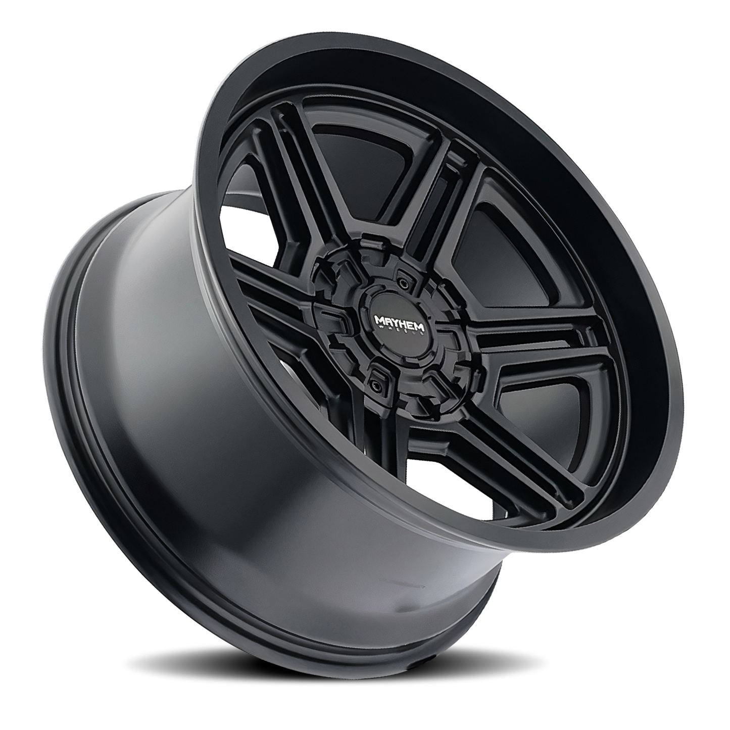 Mayhem Offroad Wheels Hermosa 8113 MB 20x10 Black -19 Off Set 6 Lug 4.75 BSM 106 Bore Cast Aluminum