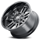 Mayhem Offroad Wheels Apollo 8115 GB-M 20x9 Milled Gloss Black 0 Off Set 8 Lug 125.2 Bore 165.1 Bolt Circle Cast Aluminum