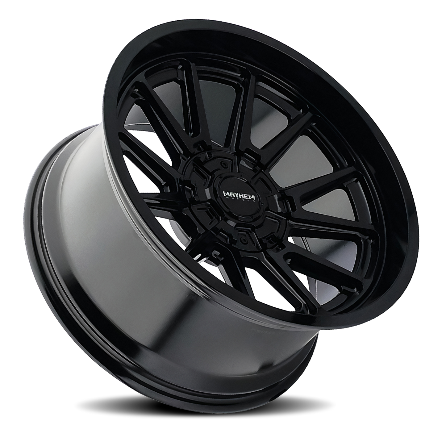 Mayhem Offroad Wheels Intrepid 8116 GB 20x9 Black 0 Off Set 8 Lug 5 BSM 125.2 Bore 170 Bolt Circle Cast Aluminum