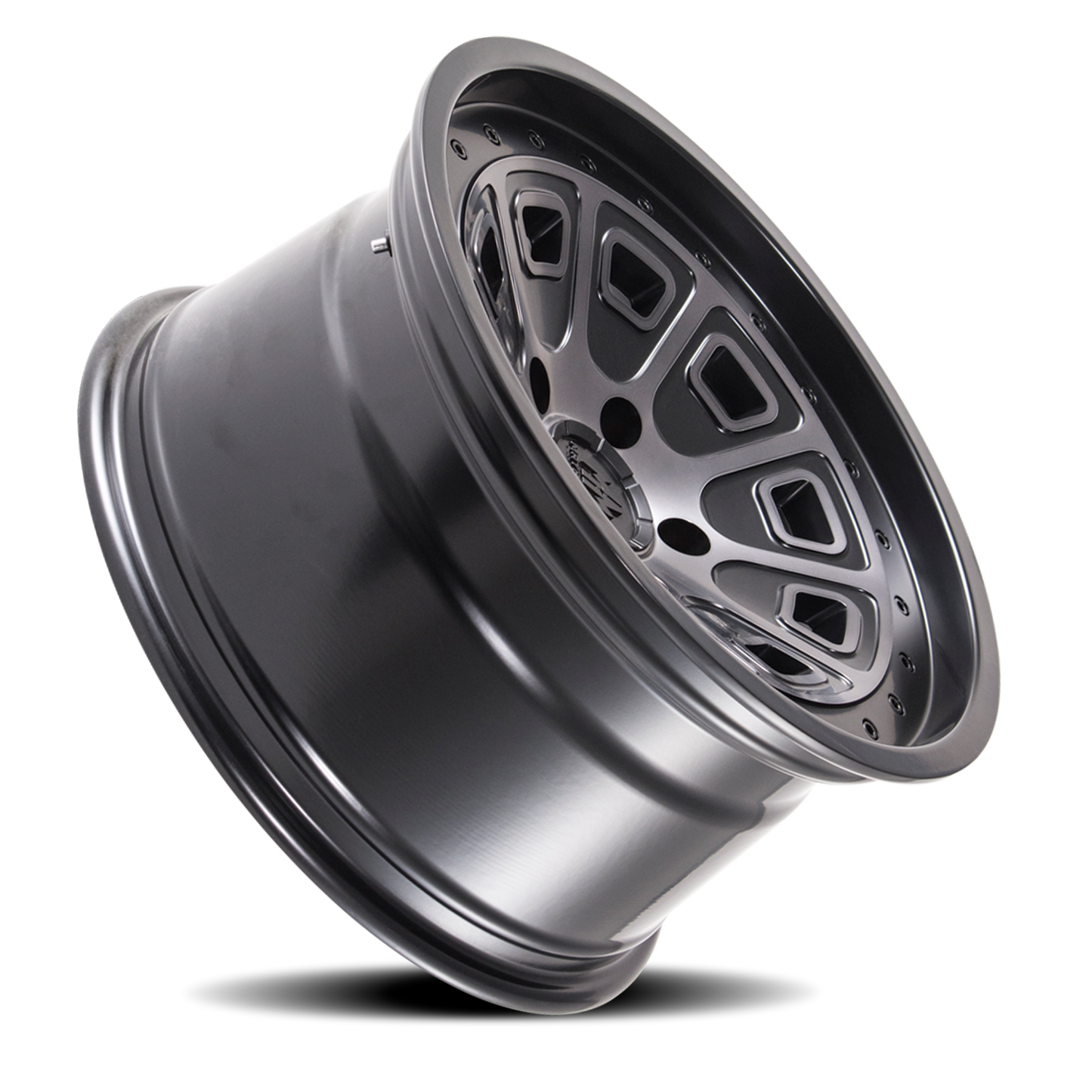 Mayhem Offroad Wheels Flat Iron 8301 MB 17x9 Dark Tint Black -6 Off Set 6 Lug 4.76 BSM 66.9 Bore Cast Aluminum