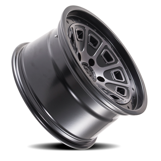 Mayhem Offroad Wheels Flat Iron 8301 MB 17x9 Dark Tint Black -6 Off Set 6 Lug 4.76 BSM 66.9 Bore Cast Aluminum