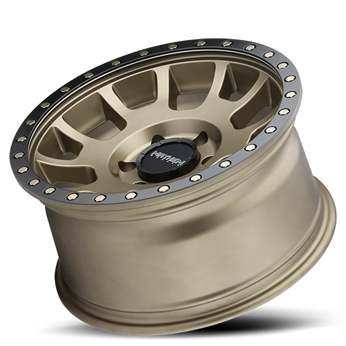 Mayhem Offroad Wheels Scout 8302 GD 20x9 Matte Black Lip Gold 0 Off Set 6 Lug 5 BSM 87.1 Bore Cast Aluminum