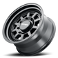 Mayhem Offroad Wheels Voyager 8303 MB 17x8.5 Black 0 Off Set 8 Lug 4.75 BSM 125.2 Bore 165.1 Bolt Circle Cast Aluminum