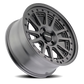 Mayhem Offroad Wheels Compass 8305 MGT 18x9 Matte Gunmetal 0 Off Set 5 Lug 5 BSM 78.1 Bore Cast Aluminum
