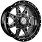 Rogue Off Road Wheels Gloss Black Milled Edges 20x10 8x180 8 Lug -18 Offset Anthem Off Road