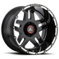 AB809 17X8.5 6X5.5 G-BLK MILL 25MM