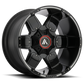AB811 22X12 8X6.5 S-BLK MILL G-BLK ACC -44MM