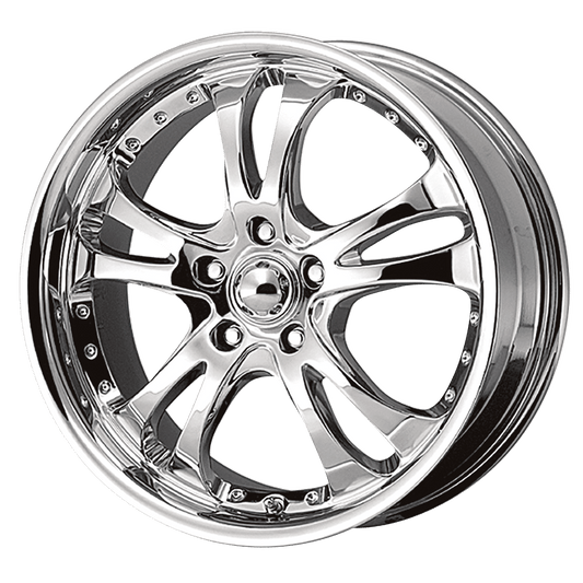 AR683 17X7.5 4X100 CHROME 45MM