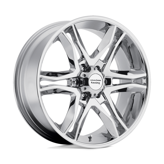 AR893 17X8 6X5.5 CHROME 25MM