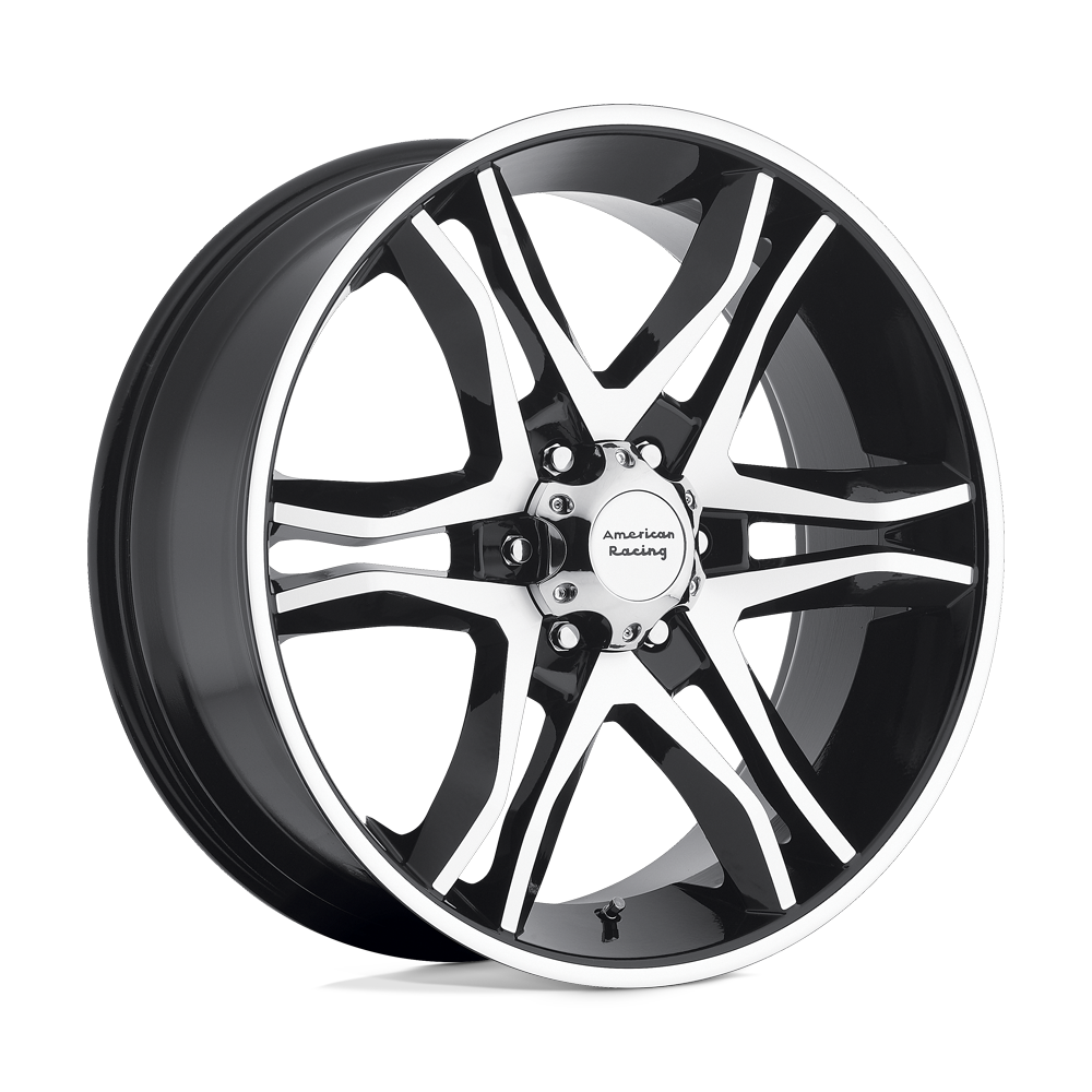 AR893 17X8 6X5.5 G-BLK MACH 00MM
