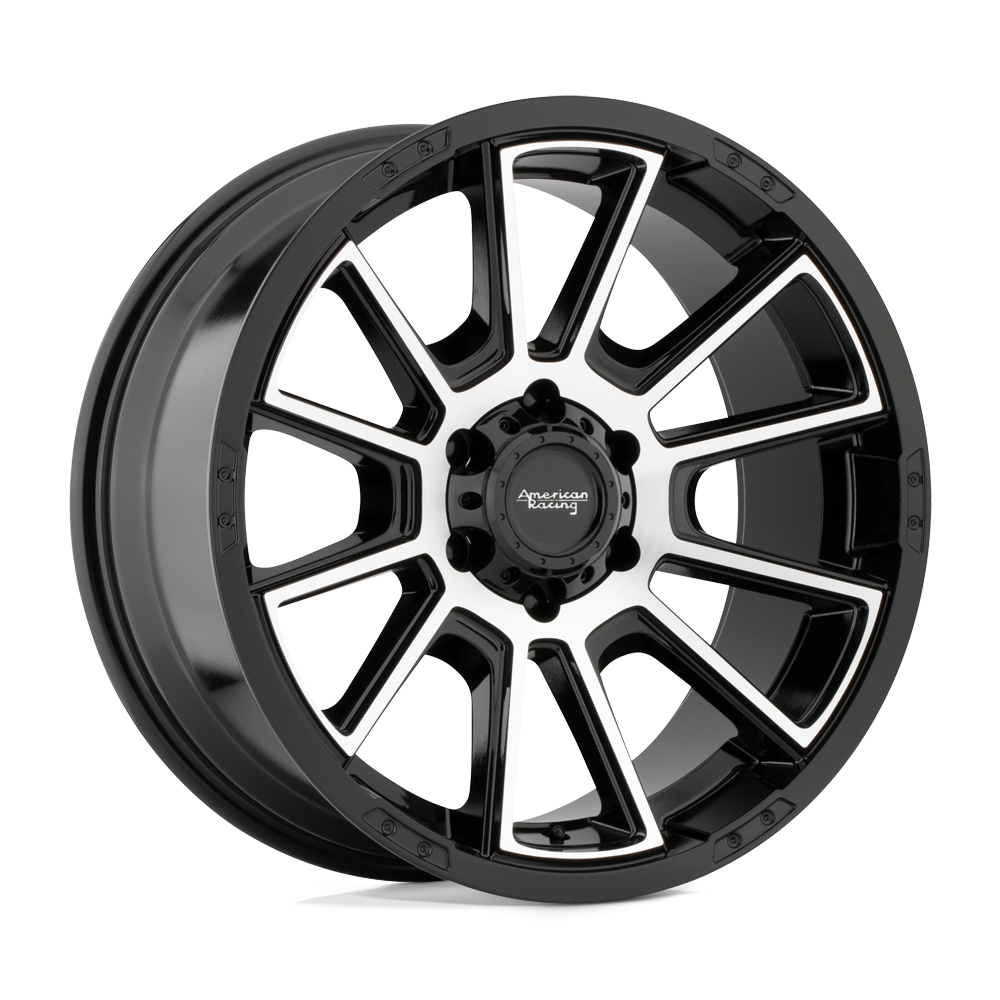 AR933 20X9 6X120 G-BLK MACH 18MM