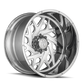 Forged Aries ATF1909 Polished 22X12 8-170 -44MM 125.2MM Off Road Wheels American Truxx Forged