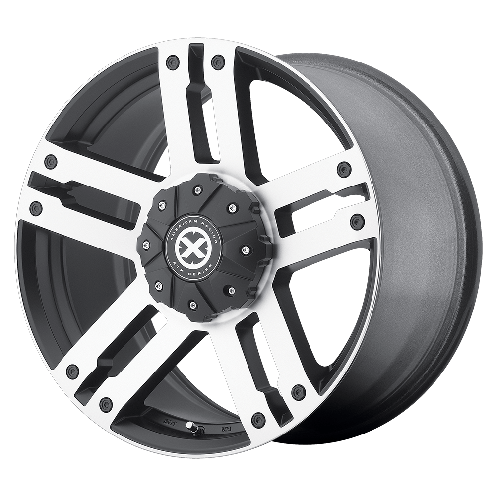 AX190 17X8.5 5X150 S-BLK MACH 30MM