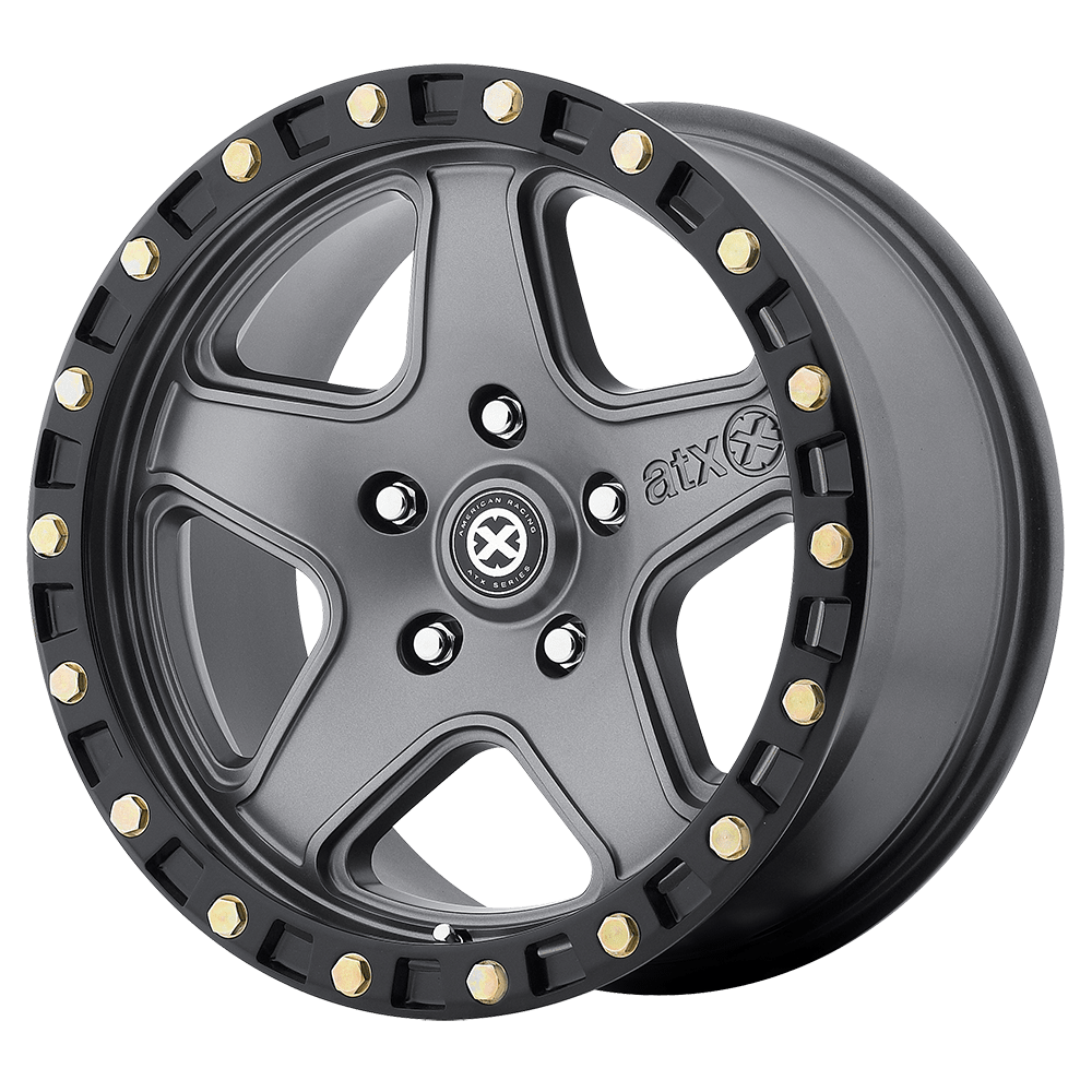 AX194 18X8.5 5X150 M-GRY BLK-RING 35MM