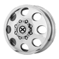 AX204 16X6 8X170 POLISHED 111MM