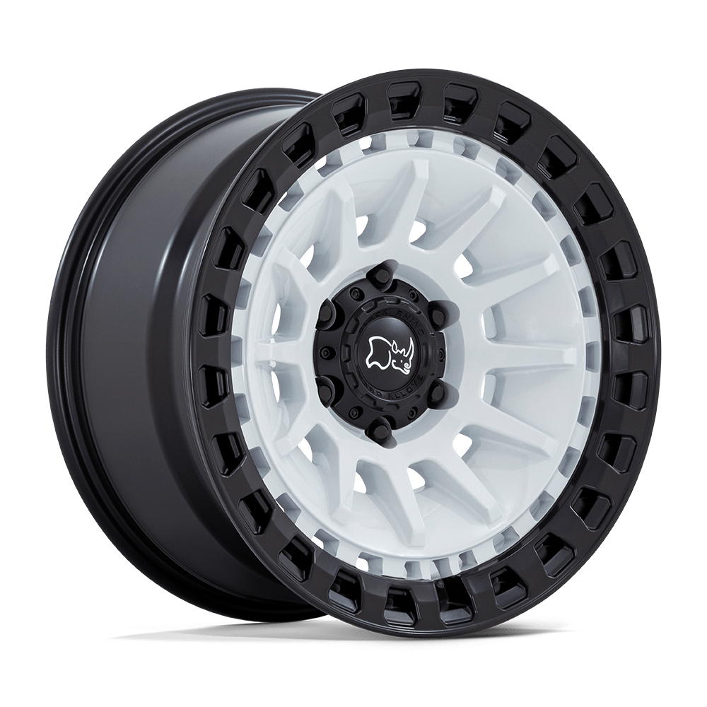 BR009 18X9 6X135 WHT M-BLK 0MM