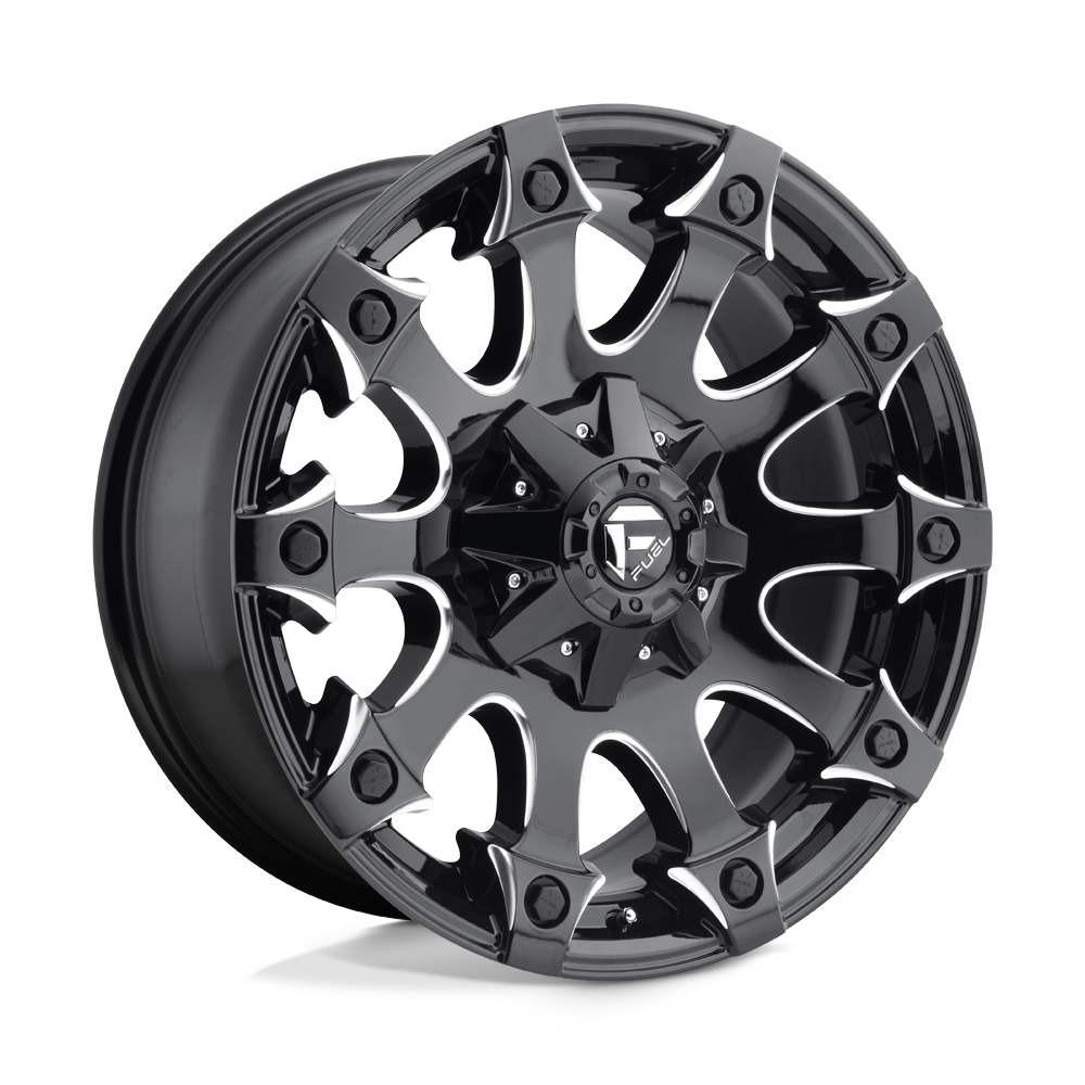 D578 20X12 8X6.5 GL-BLK-MIL -44MM