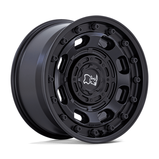 BR007 17X8.5 BLANK M-BLK -10MM (108-155)