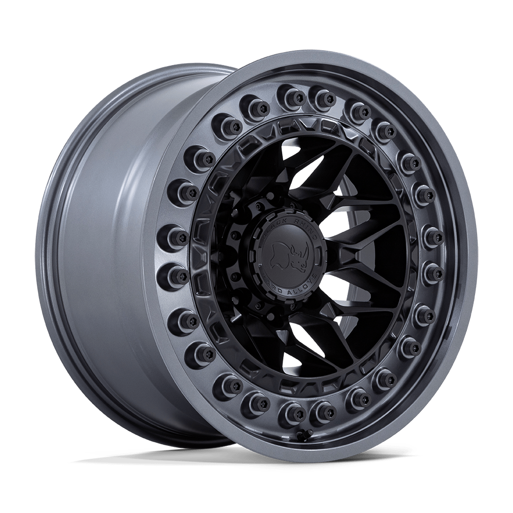 BR008 17X9 6X135 M-BLK M-GMTL-LP -12MM