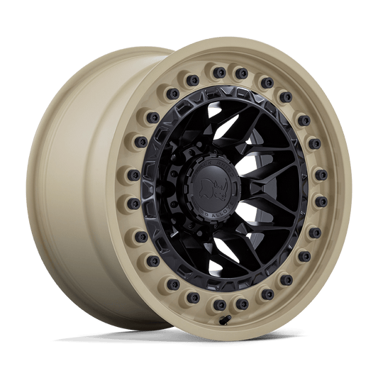 BR008 18X9 8X6.5 M-BLK SAND-LP 20MM