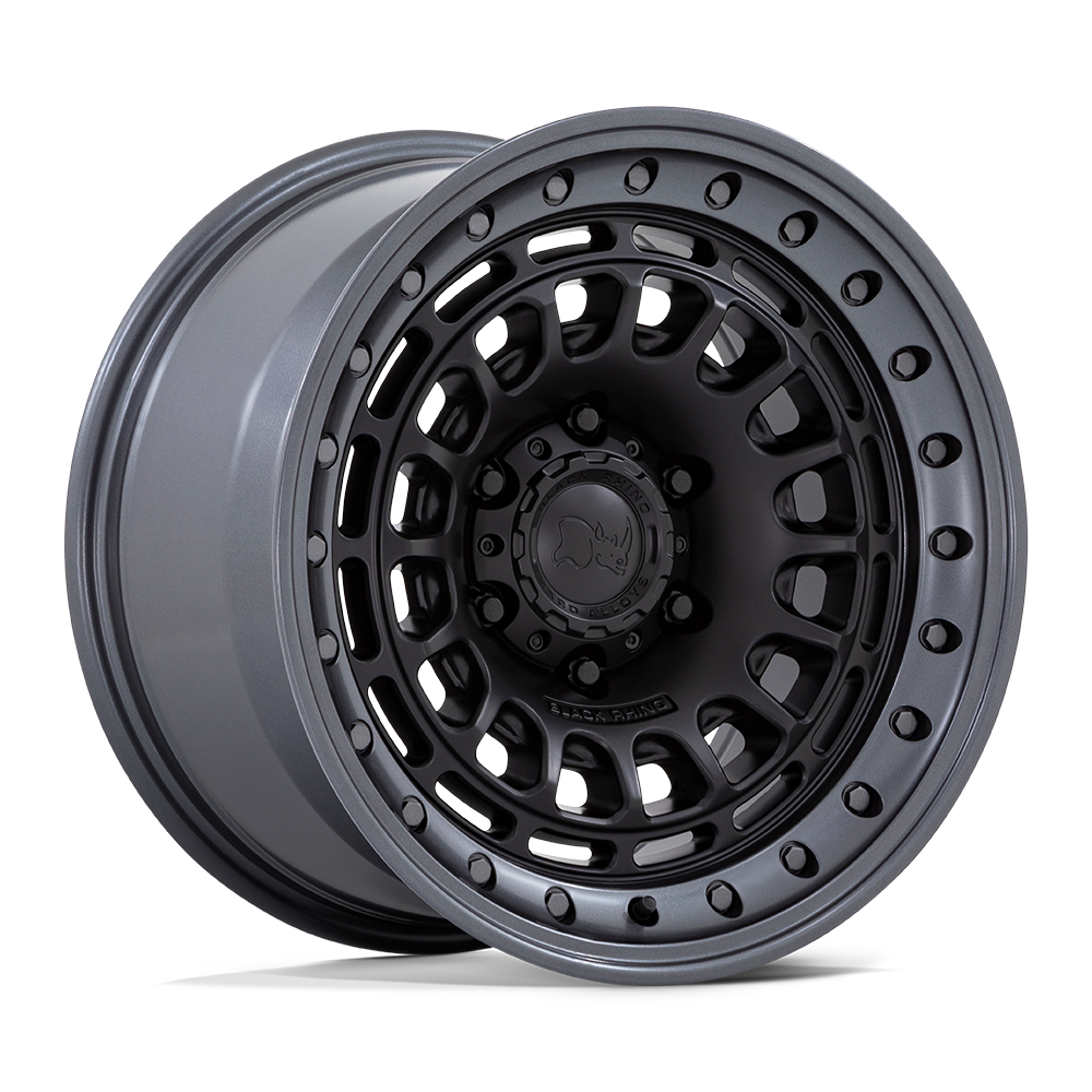 BR014 17X9 5X5.0 M-BLK-GNMTL 0MM