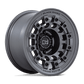 BR004 17X8 5X5.0 M-GNMTL 38MM