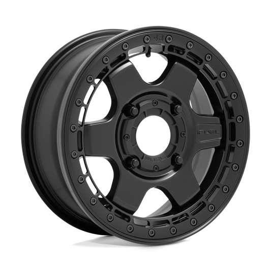 D922 15X6 4X156 MT-BLK BLK-RING 38MM