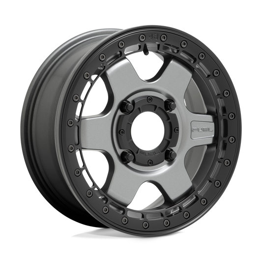 D923 15X6 4X156 MT-GMTL BLK-RING 38MM