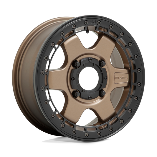 D924 15X6 4X137 MT-BRZ BLK-RING 38MM