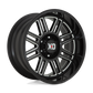 XD850 20X9 8X6.5 G-BLK MILL 18MM