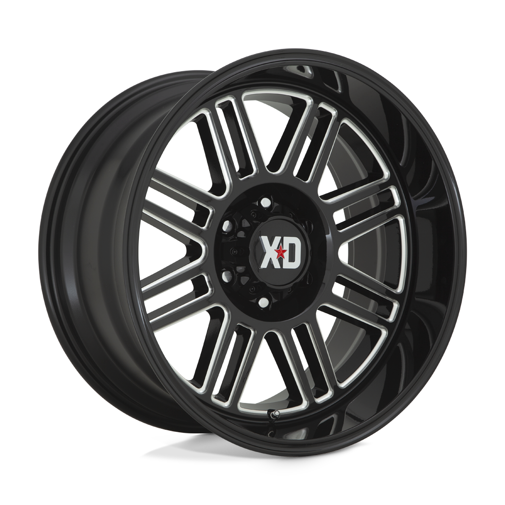 XD850 20X9 8X6.5 G-BLK MILL 18MM