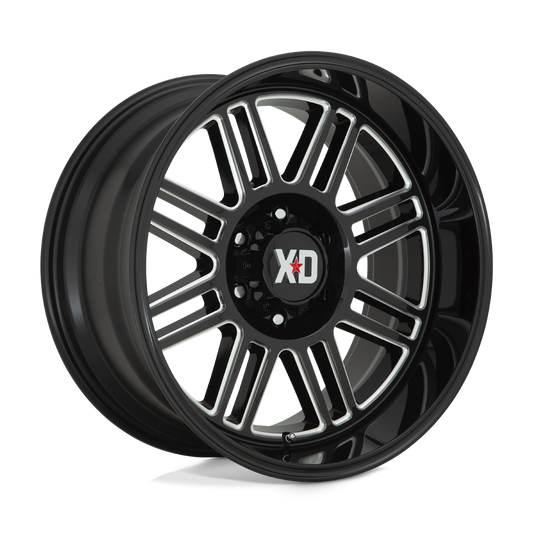 XD850 20X9 8X6.5 G-BLK MILL 18MM