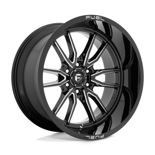 D761 22X12 6X135 G-BLK MILL -44MM