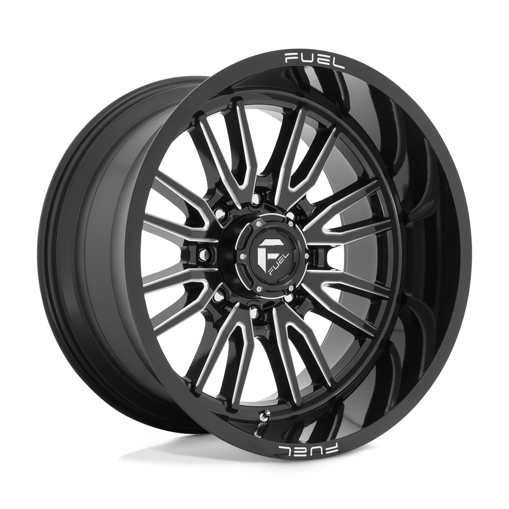 D761 22X12 8X6.5 G-BLK MILL -44MM