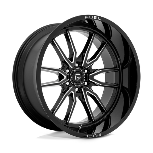 D761 24X12 6X5.5 G-BLK MILL -44MM