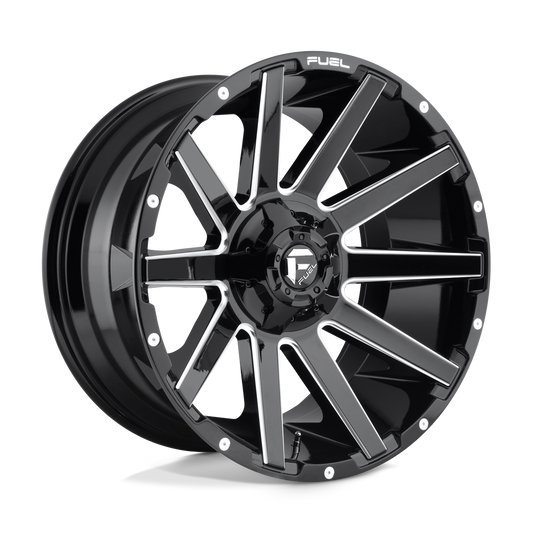 D615 20X9 8X6.5 GL-BLK-MIL 01MM