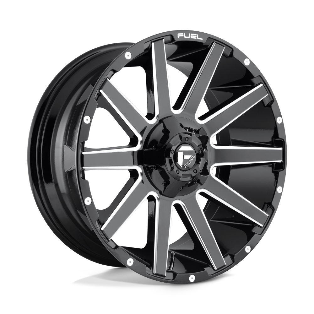 D615 20X9 6X135/5.5 GL-BLK-MIL 20MM