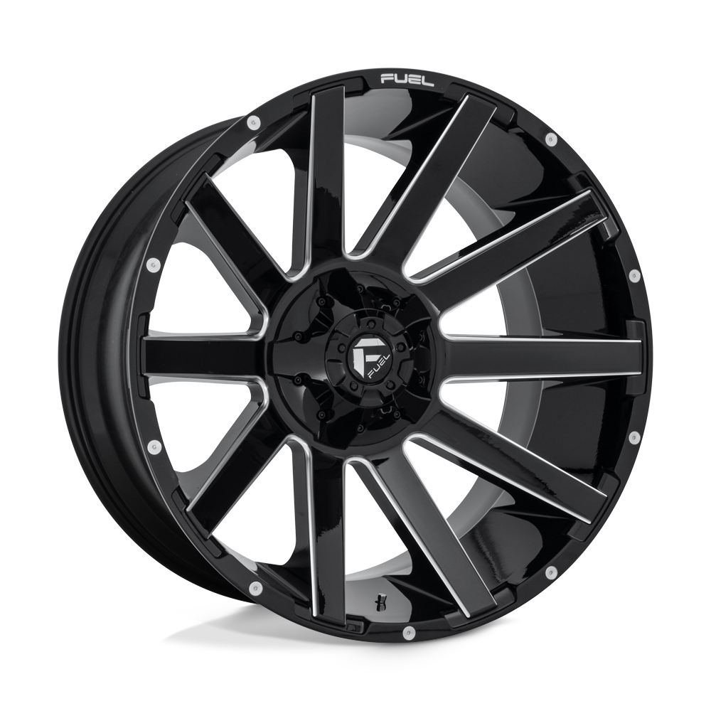 D615 24X12 8X6.5 GL-BLK-MIL -44MM