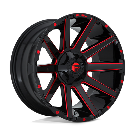 D643 22X10 8X6.5 GL-BLK-RTTC -18MM
