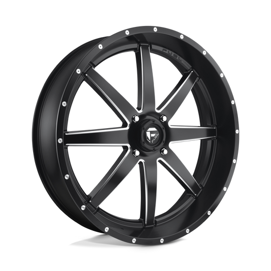 D538 26X7 4X156 MT-BLK-MIL 13MM